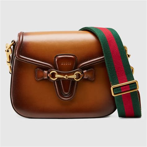 gucci lady web bag leather|authentic Gucci handbag sale.